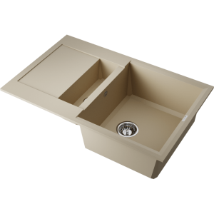 кухонная мойка - Omoikiri Sakaime 78-2-CH Tetogranit/шампань