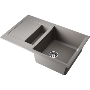 кухонная мойка - Omoikiri Sakaime 78-2-GR Tetogranit/leningrad grey