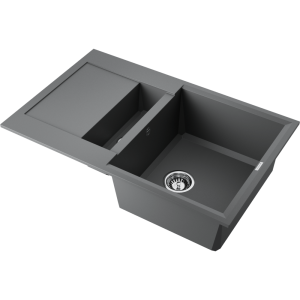 кухонная мойка - Omoikiri Sakaime 78-2-PL Tetogranit/платина