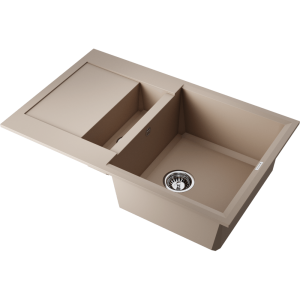 кухонная мойка - Omoikiri Sakaime 78-2-SA Tetogranit/бежевый