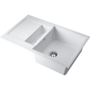 кухонная мойка - Omoikiri Sakaime 78-2-WH Tetogranit/белый