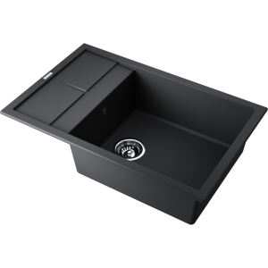кухонная мойка - Omoikiri Sakaime 78-LB-BL Tetogranit/черный