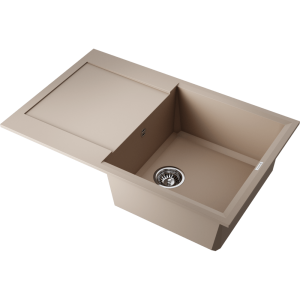 кухонная мойка - Omoikiri Sakaime 79-SA Tetogranit/бежевый
