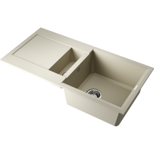 кухонная мойка - Omoikiri Sakaime 86-2-BE Tetogranit/ваниль