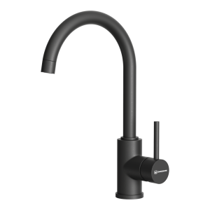 смеситель для кухни - Omoikiri Shinagawa-P-BL латунь/черный