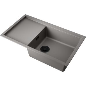 кухонная мойка - Omoikiri Sintesi 86-GR Artceramic/leningrad grey