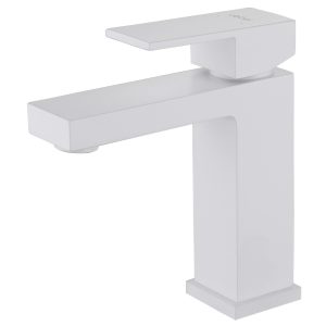 Смеситель ABBER Daheim AF8210W для раковины, белый матовый