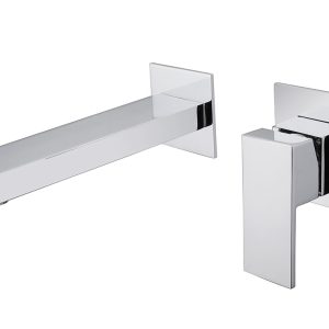 Смеситель ABBER Daheim AF8212 для раковины скрытого монтажа, хром