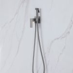 Смеситель ABBER Daheim AF8226NG с гигиеническим душем, никель