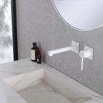 Смеситель ABBER Emotion AF8812W для раковины скрытого монтажа, белый