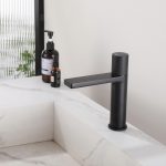 Смеситель ABBER Rund AF8710B для раковины, черный матовый