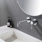 Смеситель ABBER Wasser Kreis AF8112 для раковины скрытого монтажа, хром