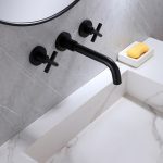 Смеситель ABBER Wasser Kreis AF81121B для раковины, черный матовый