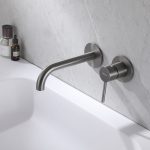 Смеситель ABBER Wasser Kreis AF8112NG для раковины скрытого монтажа, никель