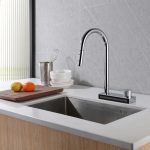 Смеситель ABBER Wasser Kreis AF8114 для кухни с выдвижной лейкой, хром