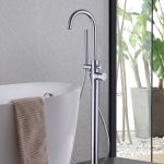 Смеситель ABBER Wasser Kreis AF8115 напольный для ванны, хром