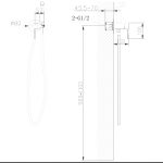 Смеситель ABBER Wasser Kreis AF8125RG с гигиеническим душем, розовое золото
