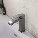 Смеситель ABBER Wasserfall AF8610NG для раковины, никель
