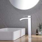 Смеситель ABBER Wasserfall AF8611 для накладной раковины, хром