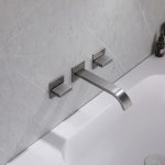 Смеситель ABBER Wasserfall AF8612NG для раковины скрытого монтажа, никель