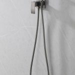 Смеситель ABBER Wasserfall AF8625NG с гигиеническим душем, никель