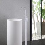 Смеситель ABBER Wasserfall AF8640 напольный для раковины, хром