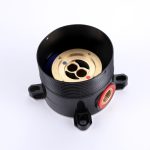 Смеситель ABBER Wasserfall AF8640B напольный для раковины, черный матовый