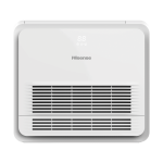 Hisense — Инверторная сплит-система консольного типа серии HEAVY EU DC INVERTER R32 AKT-09UR4RK8/AUW-09U4RS8 (комплект)