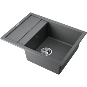 кухонная мойка - Omoikiri Sumi 65-PL Tetogranit/платина