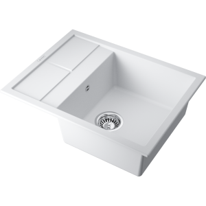 кухонная мойка - Omoikiri Sumi 65-WH Tetogranit/белый