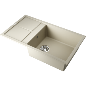 кухонная мойка - Omoikiri Sumi 86-BE Tetogranit/ваниль