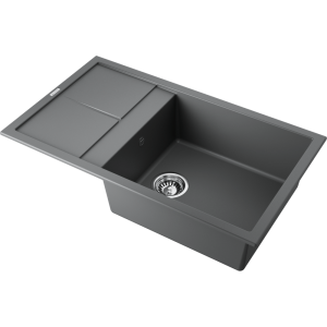 кухонная мойка - Omoikiri Sumi 86-PL Tetogranit/платина