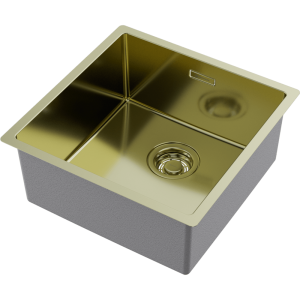 кухонная мойка - Omoikiri Tadzava 44-U/I Ultra-LG нерж. сталь/светлое золото