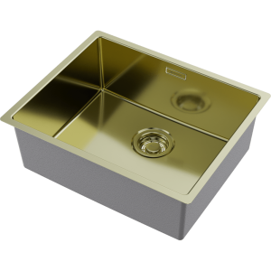 кухонная мойка - Omoikiri Tadzava 54-U/I Ultra-LG нерж. сталь/светлое золото