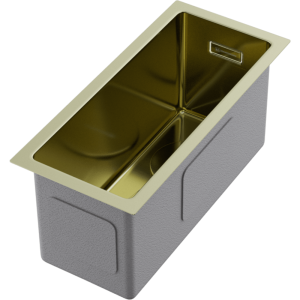 кухонная мойка - Omoikiri Taki 20-U/IF-LG нерж. сталь/светлое золото