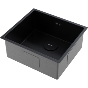 кухонная мойка - Omoikiri Taki 49-U/IF-GB нерж. сталь/графит