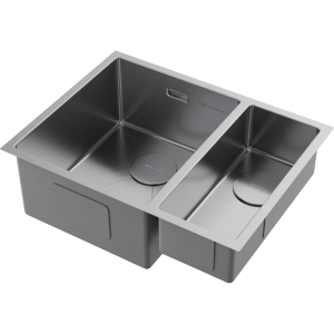 кухонная мойка - Omoikiri Taki 58-2-U/IF-L-IN нерж. сталь/нержавеющая сталь
