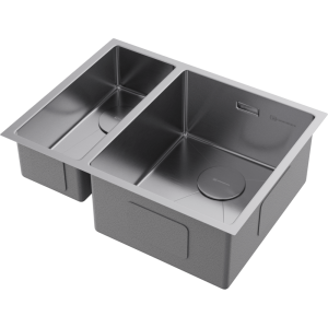 кухонная мойка - Omoikiri Taki 58-2-U/IF-R-IN нерж. сталь/нержавеющая сталь