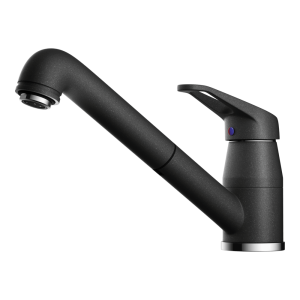 смеситель для кухни - Omoikiri Tateyama-S-BL латунь/черный