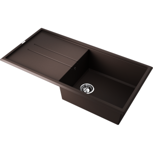 кухонная мойка - Omoikiri Tedori 100-DC Tetogranit/темный шоколад