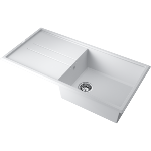 кухонная мойка - Omoikiri Tedori 100-WH Tetogranit/белый