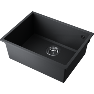 кухонная мойка - Omoikiri Tedori 54-U-BL Tetogranit/черный
