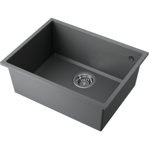 кухонная мойка - Omoikiri Tedori 54-U-PL Tetogranit/платина