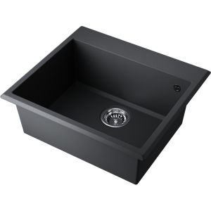 кухонная мойка - Omoikiri Tedori 57-BL Tetogranit/черный