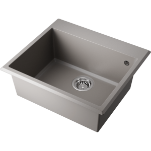 кухонная мойка - Omoikiri Tedori 57-GR Tetogranit/leningrad grey