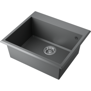 кухонная мойка - Omoikiri Tedori 57-PL Tetogranit/платина