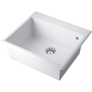 кухонная мойка - Omoikiri Tedori 57-WH Tetogranit/белый