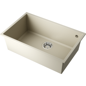 кухонная мойка - Omoikiri Tedori 66-U-BE Tetogranit/ваниль