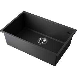кухонная мойка - Omoikiri Tedori 66-U-BL Tetogranit/черный