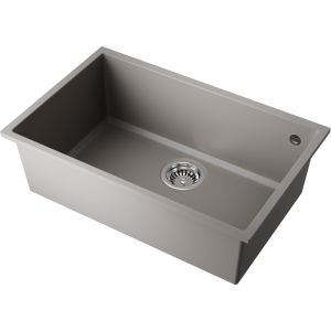 кухонная мойка - Omoikiri Tedori 66-U-GR Tetogranit/leningrad grey